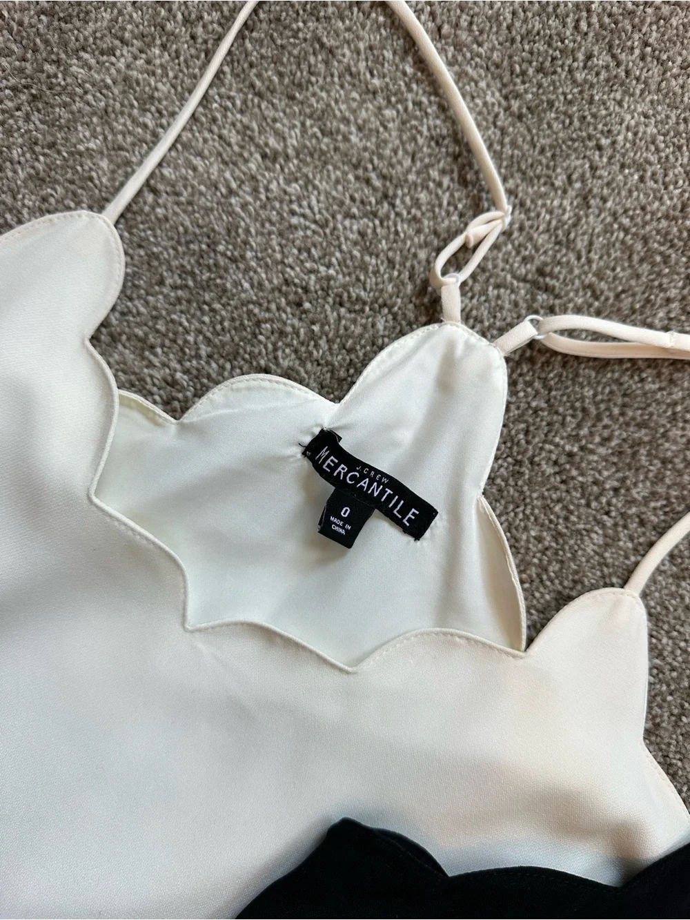 J.Crew Scalloped Edge Camisoles